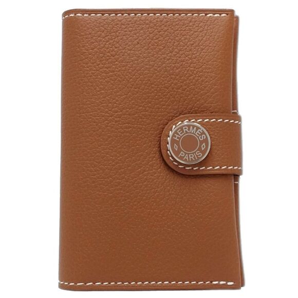 HERMES R.M.S. Card Holder Evercolor W Stamp